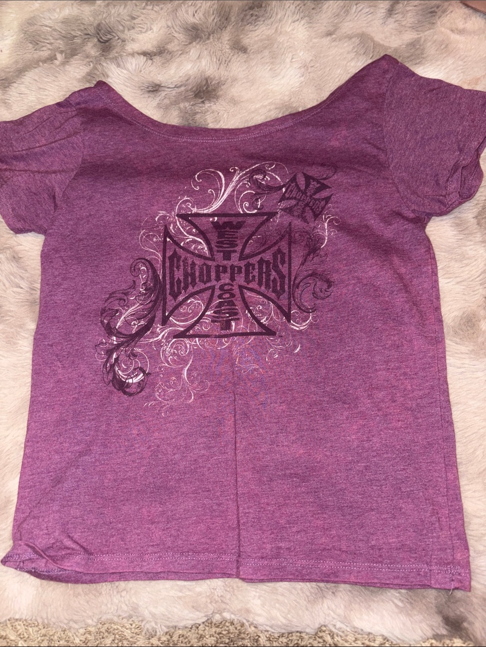 Purple Graphic Tee